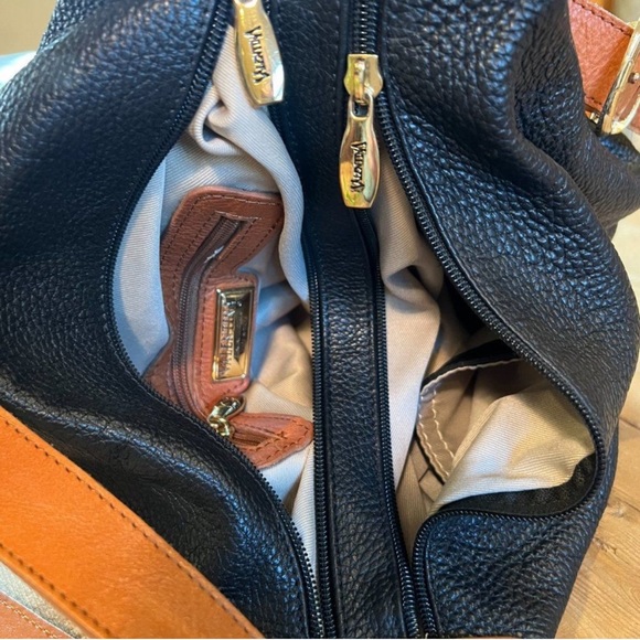 Valentina black made in Italy leather convertible sling…. - Picture 7 of 11